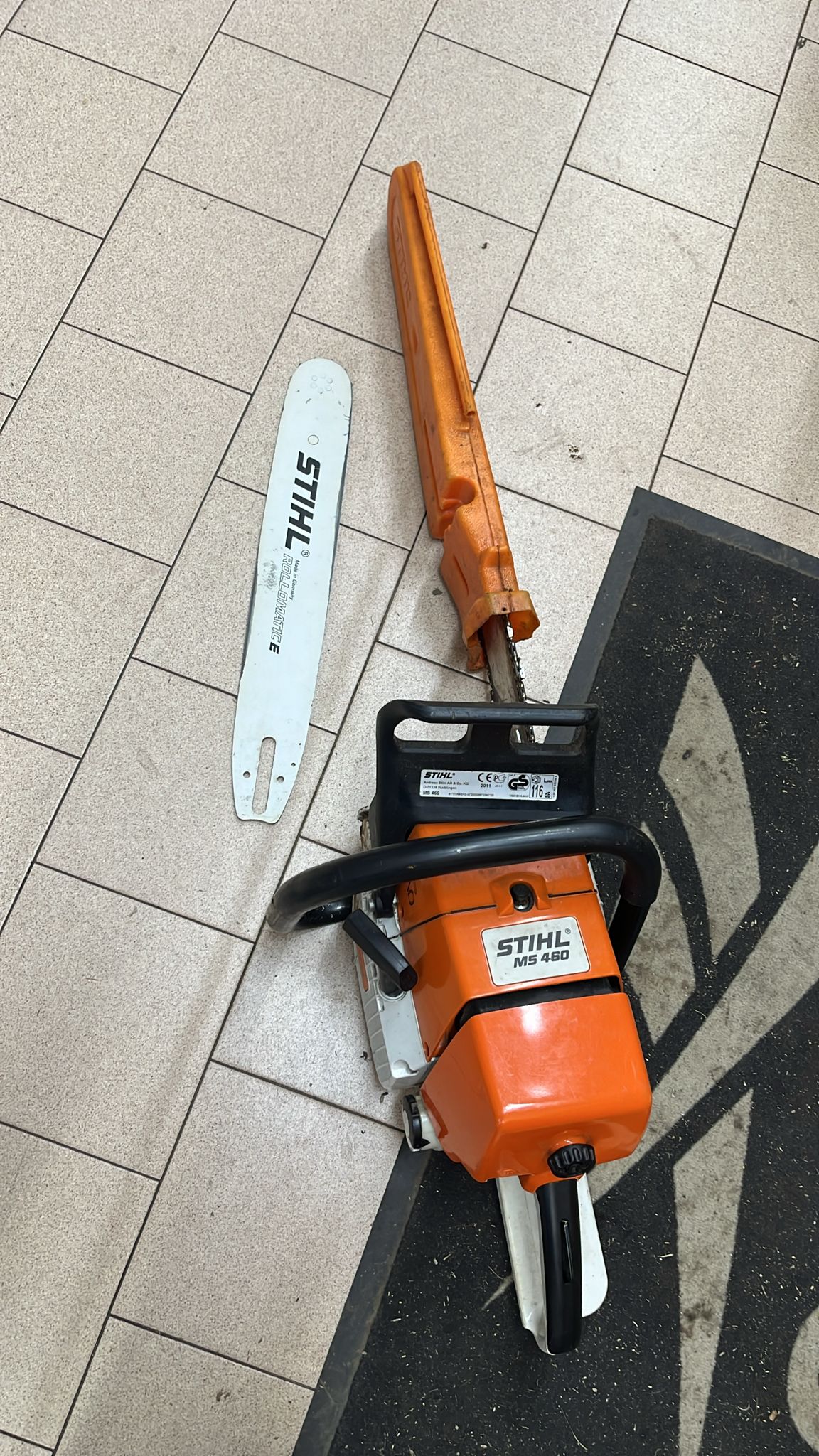 MS 460 completa di doppia barra 45 e 63 cm. Garanzia 1 anno