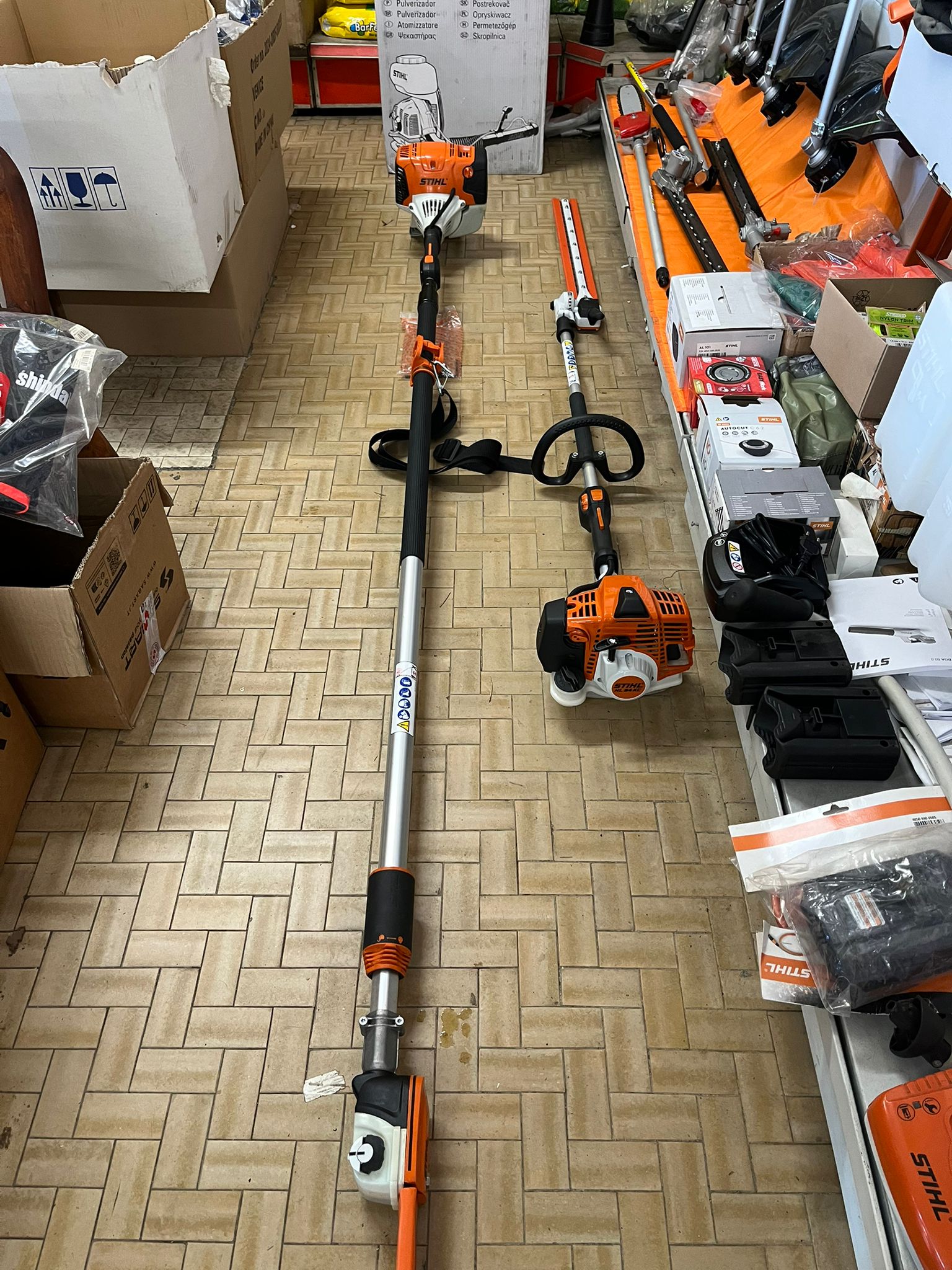Attrezzatura Stihl new ma di vecchi modelli