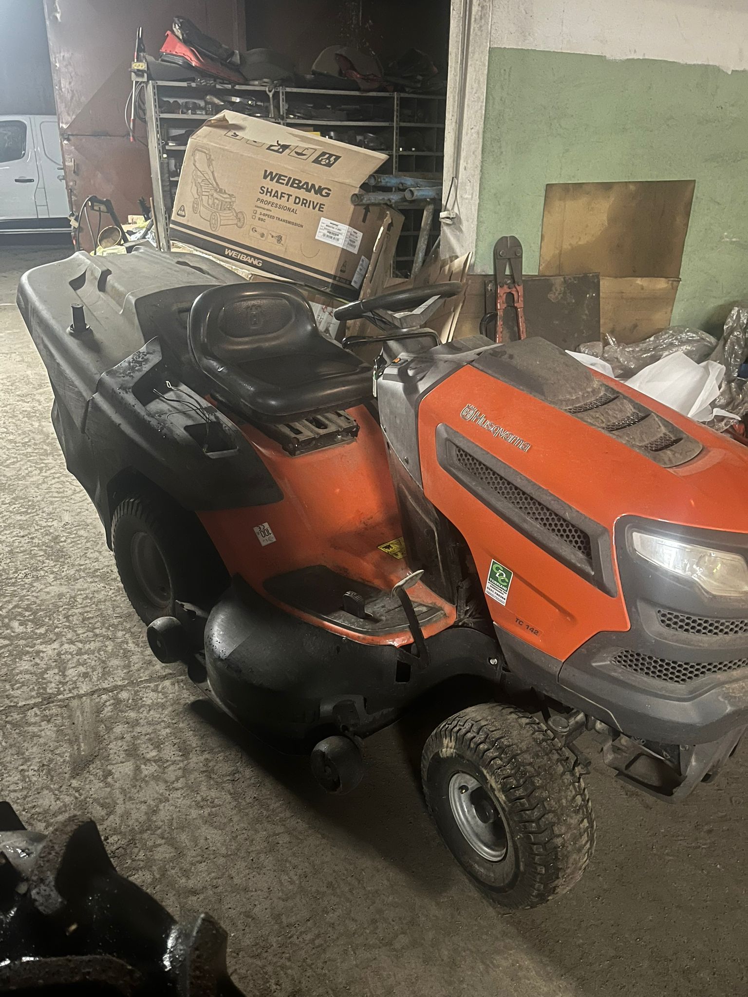 Husquarna bicilindrico 20HP OTTIMO